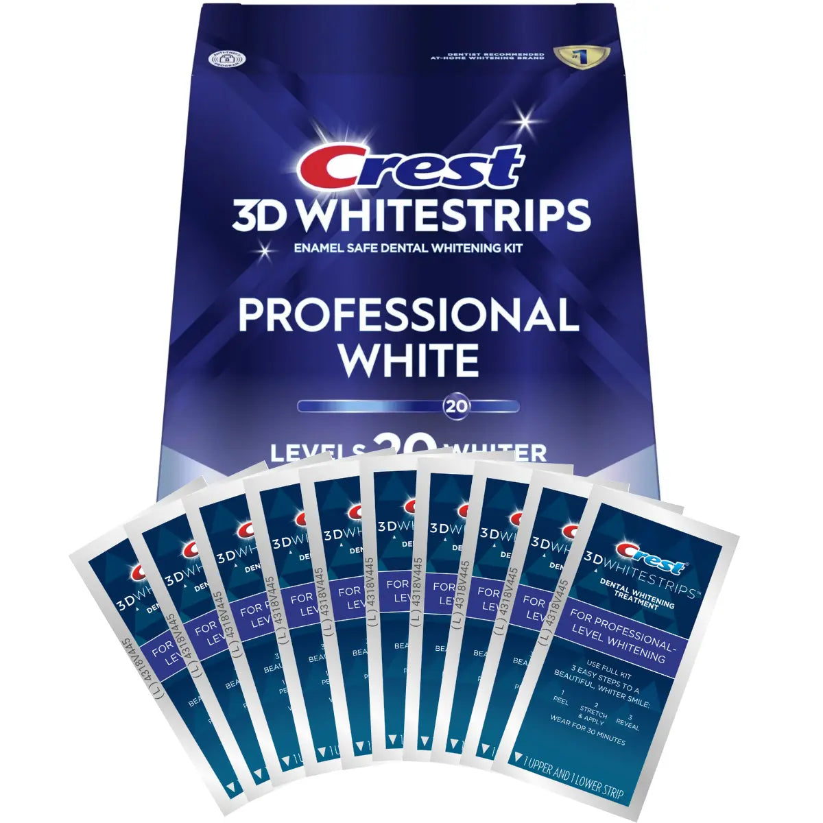 Bieliace Pásiky For Professional-Level Whitening
