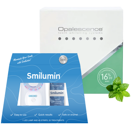 Balinošais komplekts Smilumin ar Opalescence 16% gelu