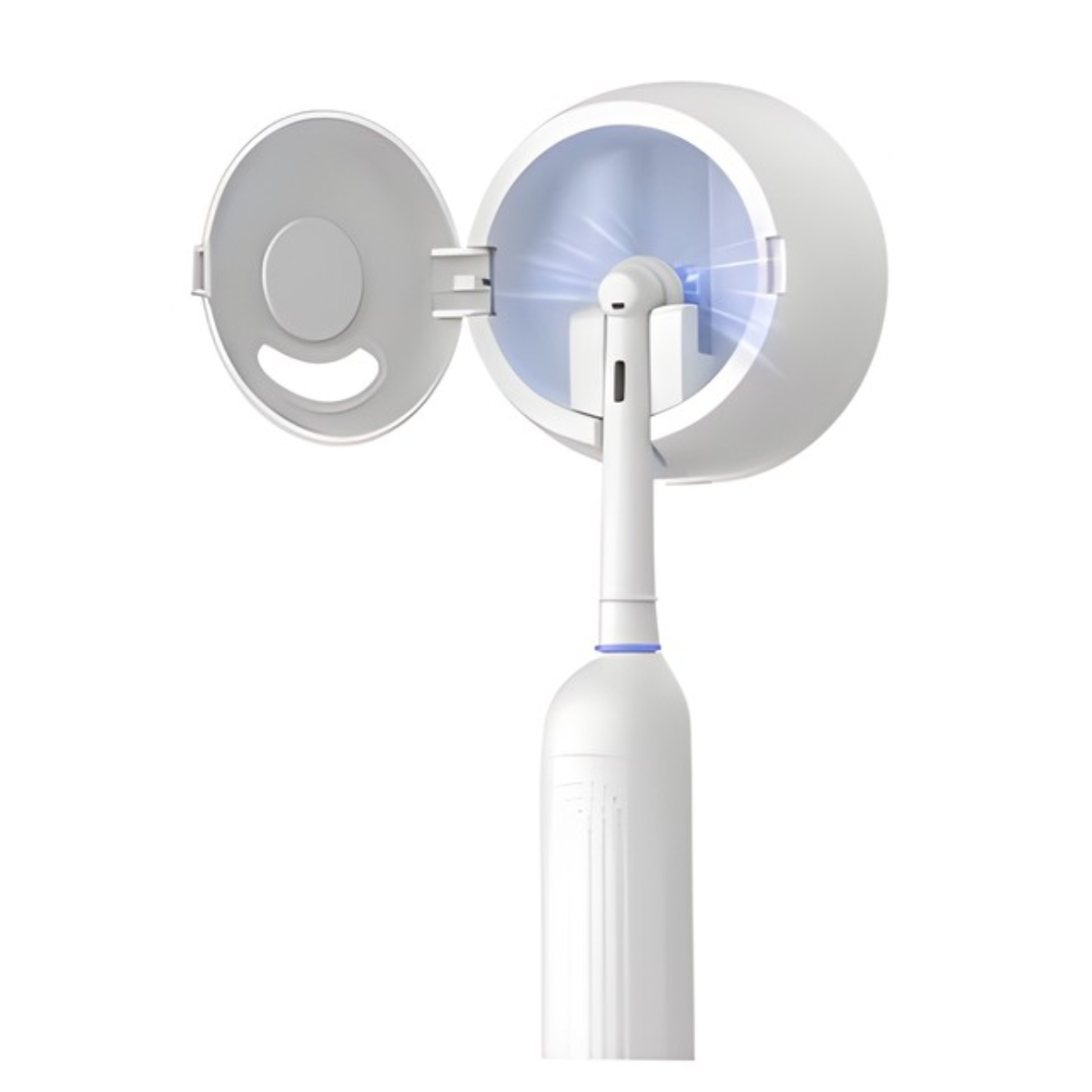 Elektrická zubná kefka biela s UV sterilizátorom + 2 hlavice