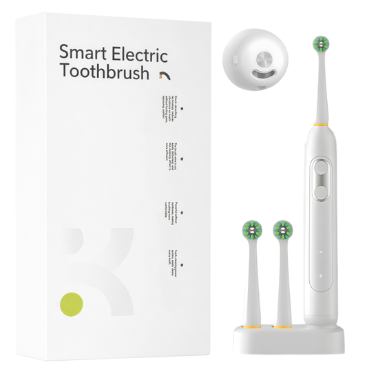 Elektrická zubná kefka biela s UV sterilizátorom + 2 hlavice